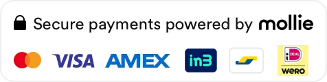 Secure payments powered by Mollie